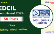 EDCIL Recruitment 2024: Applications for 50 Teacher Vacancies – Crucial Dates and Criteria