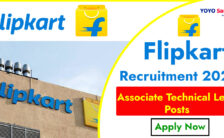 Flipkart Recruitment 2024: Eligibility and Application Details for Associate Technical Lead Post