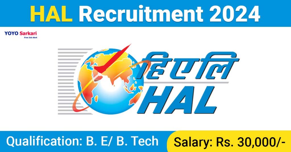 Hindustan Aeronautics Limited - HAL Recruitment 2024 - Last Date 08 May at Govt Exam Update