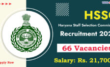 HSSC Recruitment 2024: Explore the Opportunities for 66 Male Constable Posts