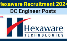 Hexaware Recruitment 2024: Various Opportunities For DC Engineer Posts