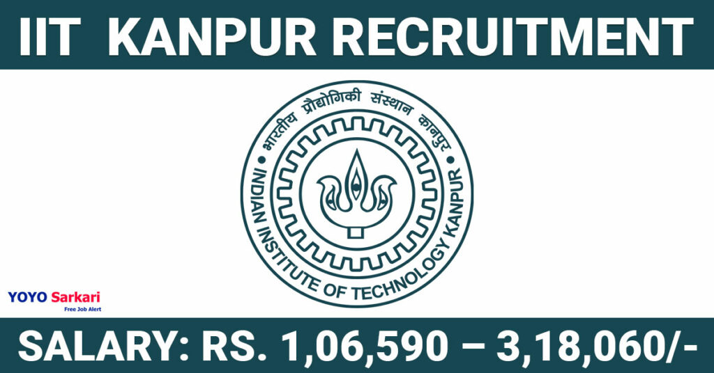 IIT Kanpur recruitment