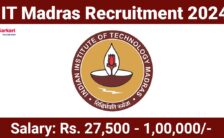 IIT Madras Recruitment 2024: Online Application For Various Project Officer Posts