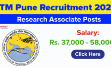 IITM Pune Recruitment 2024: Online Application for 30 Research Fellow, Research Associate Posts