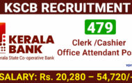 KSCB Recruitment 2024: Explore Eligibility Details for 479 Clerk, Cashier, Office Attendant Posts