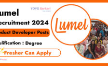 Lumel Recruitment 2024: Opportunities For Various Product Developer Posts | Walk-in Drive For Freshers