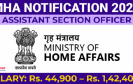 MHA Recruitment 2024: Opportunities Open for Various Assistant Section Officer Posts