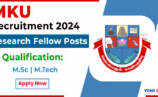 MKU Recruitment 2024: Opportunities For Various Junior Research Fellow Posts
