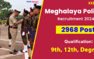 Meghalaya Police Recruitment 2024: Important Notification for 2968 Constable Posts