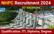 NHPC Recruitment 2024: Explore Details for 57 Apprenticeship Post