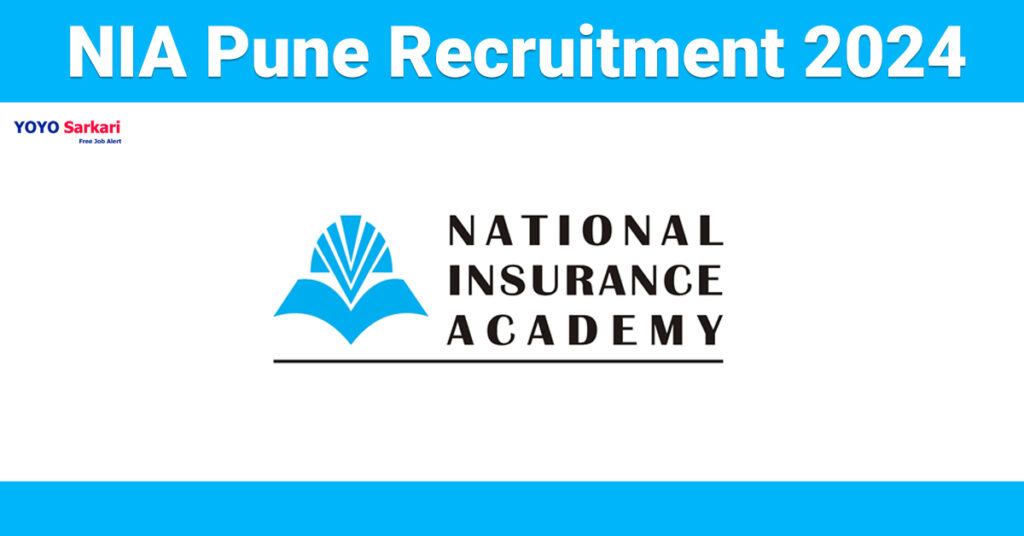 NIA Pune Recruitment 2024