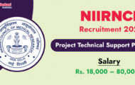 NIIRNCD Recruitment 2024: Walk-in-Interview For 15 Project Technical Support-III Posts