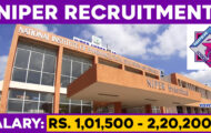 NIPER Mohali Recruitment 2024: Offline Application For 32 Faculty Posts