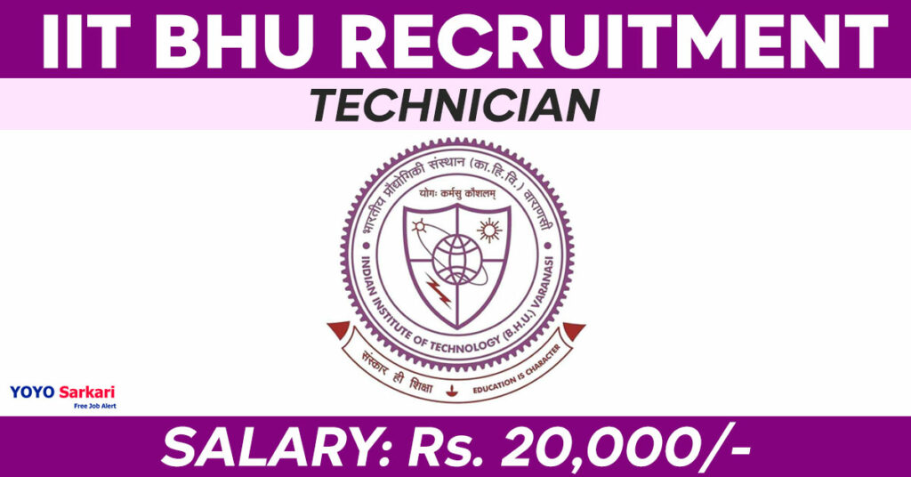 IIT-BHU recruitment