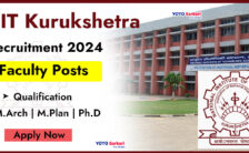 NIT Kurukshetra Recruitment 2024: Check out the Application & Selection Process for 77 Faculty Posts