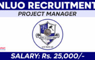 NLUO Recruitment 2024: Opening for Various Project Manager Posts