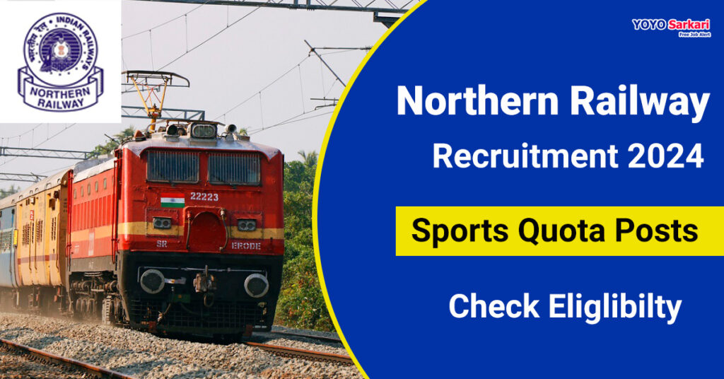 38 Posts - Indian Northern Railway Recruitment 2024(All India Can Apply) - Last Date 16 May at Govt Exam Update