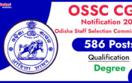 OSSC CGL Recruitment 2024: Latest Job Opportunity for 586 Group B, C Post