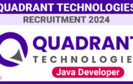 Quadrant Technologies Recruitment 2024: Online Application for Java Developer Post