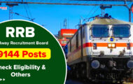 RRB Recruitment 2024: Application Process and Important Dates for 9144 Technician Grade – I Post
