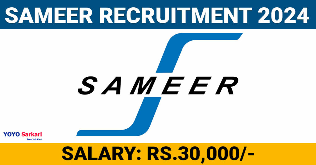 SAMEER recruitment