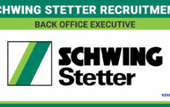 Schwing Stetter Recruitment 2024: Application Process Open for Back Office Executive Posts