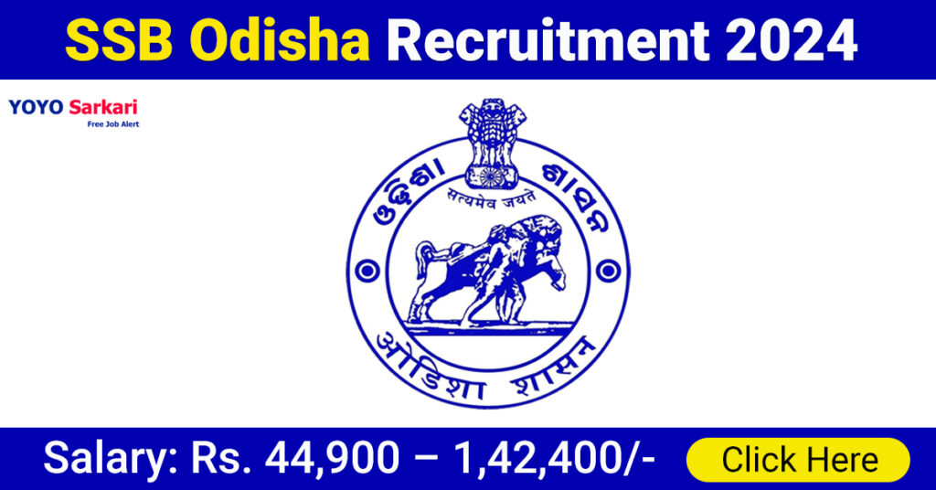 786 Posts - State Selection Board Odisha - SSB Recruitment 2024 - Last Date 19 April at Govt Exam Update