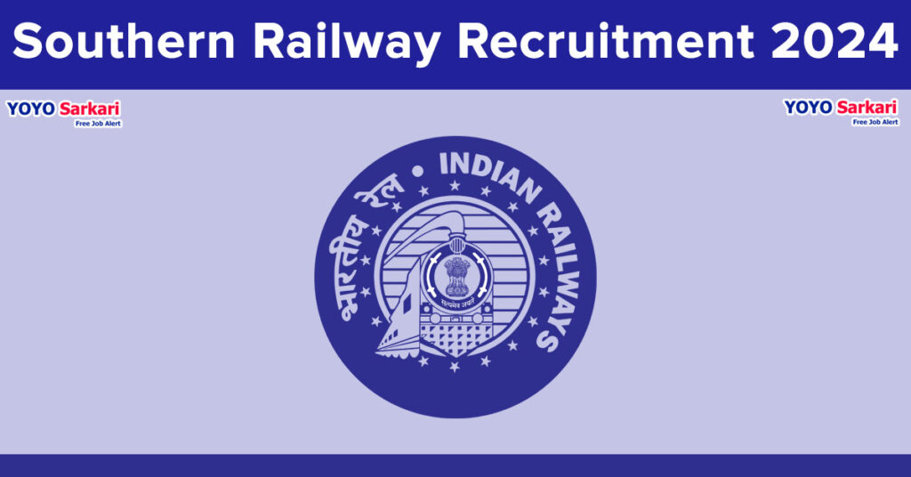 26 Posts - Indian Southern Railway Recruitment 2024 - Last Date 30 April at Govt Exam Update