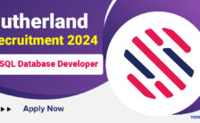 Sutherland Recruitment 2024: Opportunities for Various Database Developer Posts