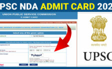 UPSC – NDA Examination 2024: Download Your Admit Card Now