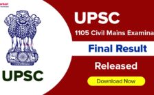 UPSC Recruitment 2023: 1105 Civil Mains Examination Final Results