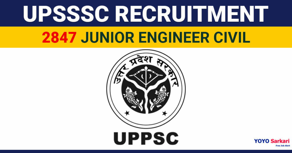 2847 Posts - Subordinate Services Selection Commission - UPSSSC Recruitment 2024 - Last Date  07 June at Govt Exam Update