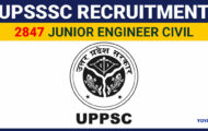 UPSSSC Recruitment 2024: Explore Exciting Opportunities for 2847 Junior Engineer Civil Post