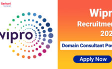 Wipro Recruitment 2024: Eligibility Details for Domain Consultant Posts