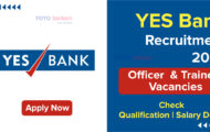 YES Bank Recruitment 2024: Online Application Details for Various Sales Officer, Trainee Posts