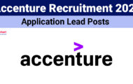 Accenture Recruitment 2024: Explore Opportunities for Various Application Lead Posts