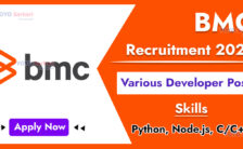 BMC Recruitment 2024: Exciting Opportunity Alert for Assoc Product Developer Post