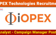 iOPEX Technologies Recruitment 2024: Exiting Opportunities For Various Analyst Posts