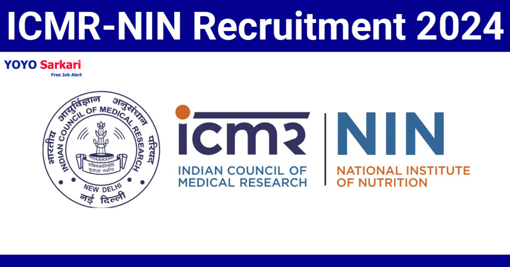 26 Posts - National Institute of Nutrition - NIN Recruitment 2024 - Last Date 06 May at Govt Exam Update